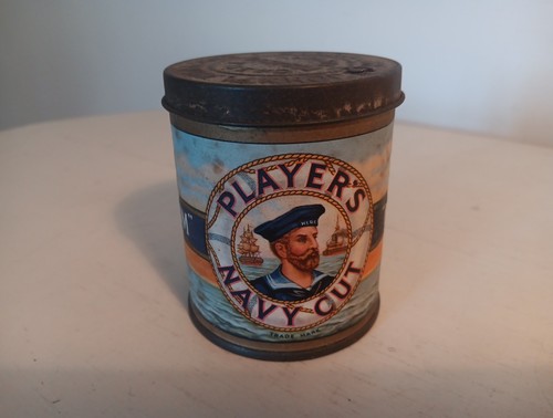 Tin tobacco players navy cut - tin,