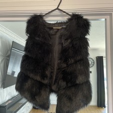 Women's Faux Fur Gilet Size