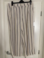 Next Women's Stripped Linen
