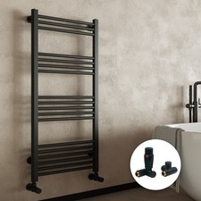 Matt Black Bathroom Straight