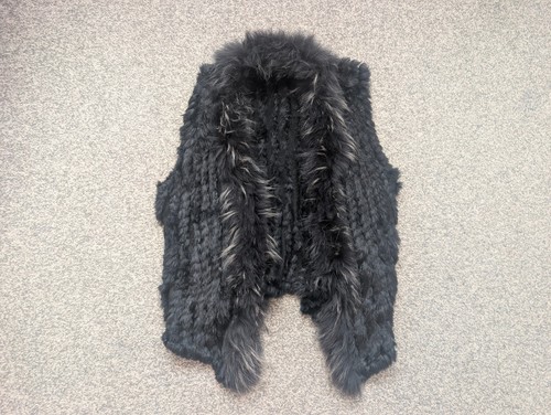 Jayley fur gilet womens medium - fur,