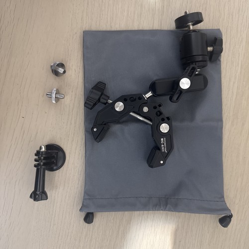 Adjustable double clamp - clamp, mount