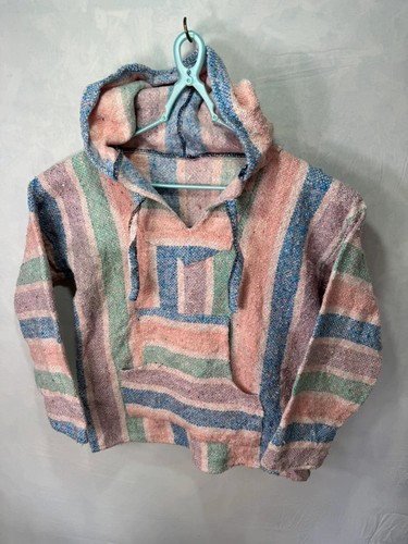 Mexican baja hippie hoodie