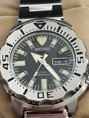 Seiko 7s26 0350 skx779 black - 7s26-0350,