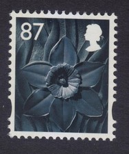 W124  87p Daffodil  ~ WALES