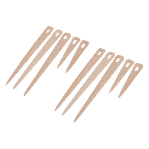 Unpainted wooden shuttles - unpainted,