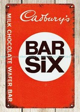 Cadbury’s Bar Six 1975 metal
