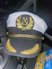 MEN CAPTAIN HAT SAILOR WHITE