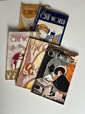 5 Issues of Amateur Cine World Magazine, 1952