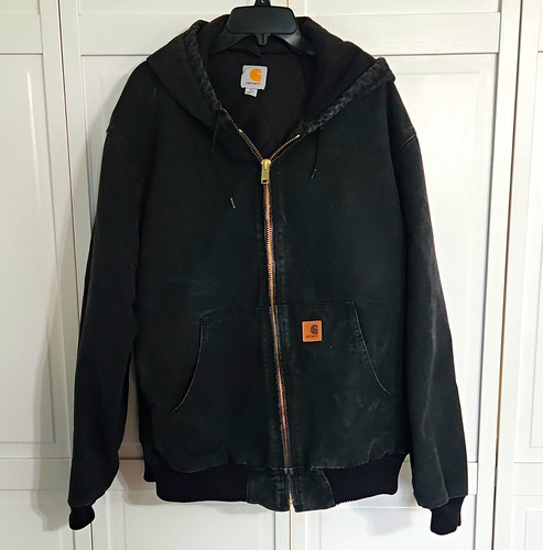 Vtg 2003 carhartt j130 - j130, blk
