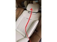 Range Rover 5th Generation L460 Headrest Cover Genuine Rear Cream 2021-2025