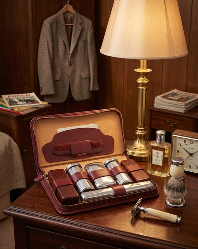 Vintage men travel grooming - men's,