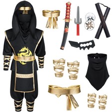 Kids Ninja Costume Suit with