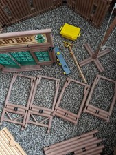 Fort Randall Vintage Western Fortress incomplete Playmobil 3419