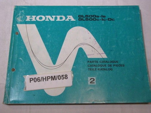 Honda gl500b gl500c - gl500b, b