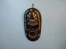 Small Wall Hanging Wood Mask