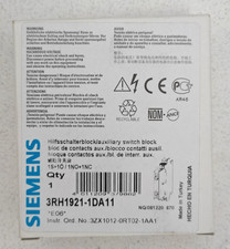 SIEMENS Auxilary Switch