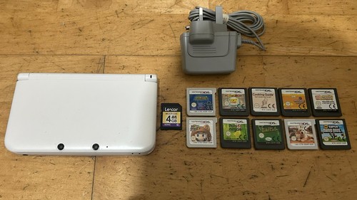 Nintendo 3ds white with - nintendo, xl