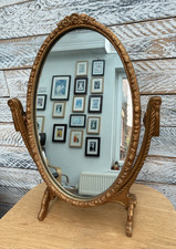 Dressing Table Mirror Oval on