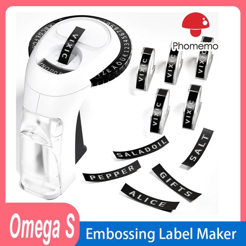 Phomemo omega embossing label - omega,