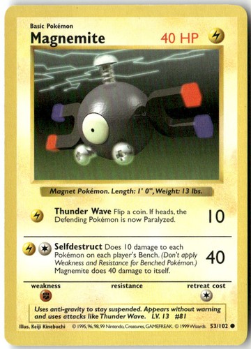 Magnemite 102 common base - magnemite,