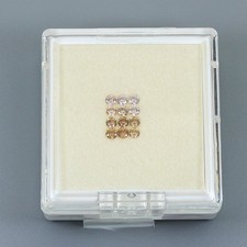 Ombré Yellow Sapphire 12 Pcs