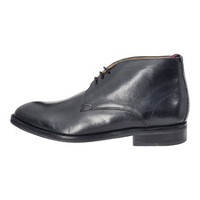 M&S Black Leather Chukka Boots