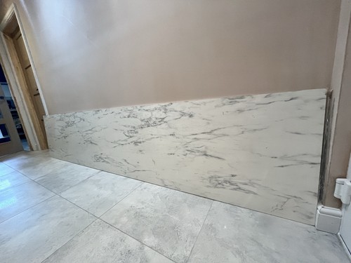 New white marble - 12mm, compact