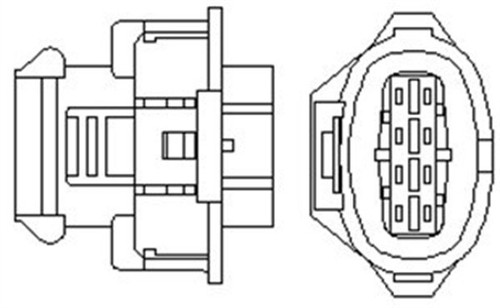 Lambda sensor for opel - lambda,