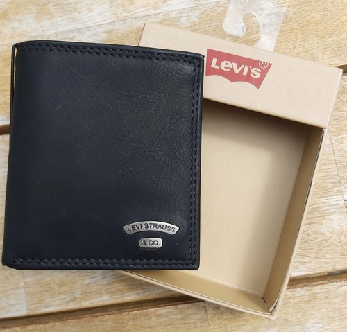 Levi black leather pocket - leather,