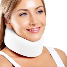 Cervical Neck Collar Brace Soft Foam Support Helps Relieve Whiplash Injury Pain