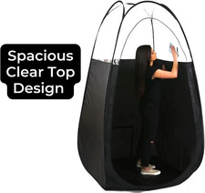 Pop Up Spray Tan Tent Portable Fake Tanning Booth Mobile Cubicle with Carry Bag