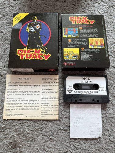 Dick tracy commodore game - tracy,