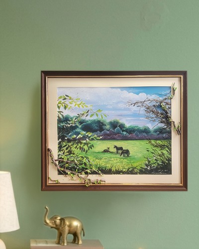 Landscape original oil - landscape,