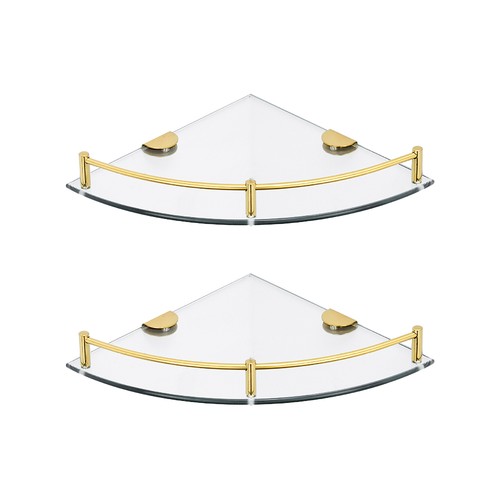 Pack glass corner shelf wall - glass,