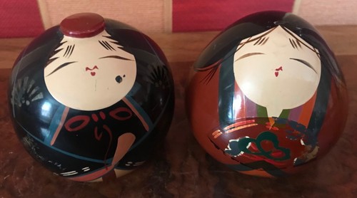 Pair japanese ouchi - pair, of