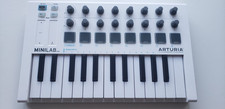 Arturia MiniLab mkII MK2 USB Keyboard MIDI Controller 25 Keys, 16 Knobs, 8 Pads