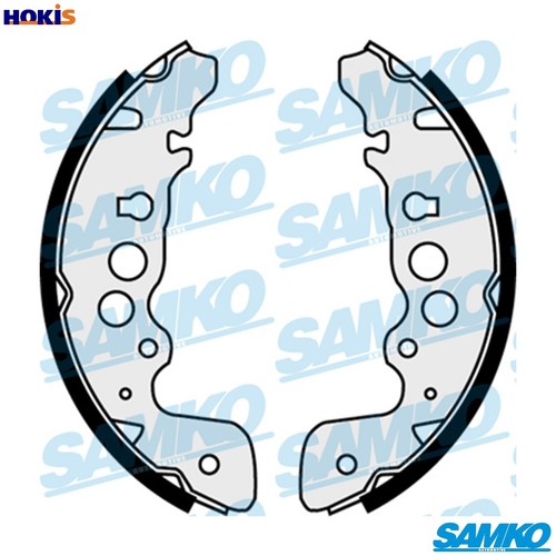 Brake shoe set 87470 - 87470, for