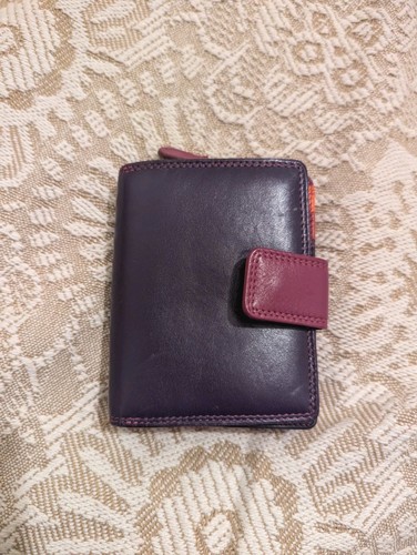 Graffiti leather trifold - graffiti,