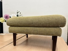 G Plan Fifty Four Footstool Mustard Yellow Green Retro Mid Century 64x47x37cm