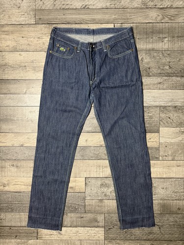 Lacoste blue denim jeans - lacoste,