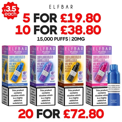 Elf bar plus - bar, 50