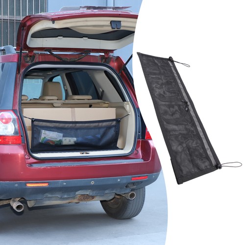 Rear trunk mesh cargo storage - cargo,