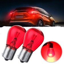 2Pcs 1156 RED 12V 21W PY21W