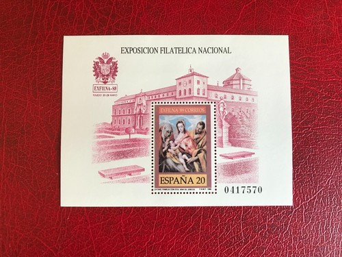 Spain 1989 mnh - spain, sheet