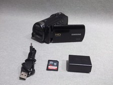 Samsung HMX-F80 Handheld High Definition Camcorder Black - Please Read