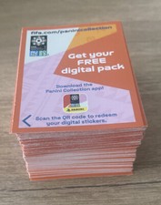 Panini - Womens World Cup 2023 - 200 Unused Digital Pack Codes (C5)