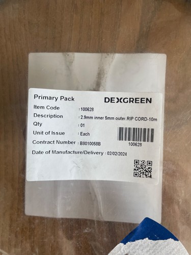 Dexgreen 9mm 10m fibre optic - 2.9mm,
