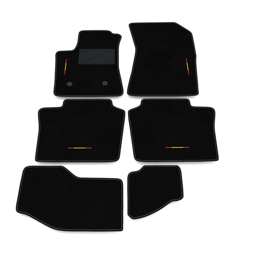Floor mats compatible - floor, with