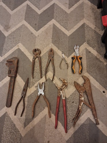 Tools joblot mixed pliers - mixed,